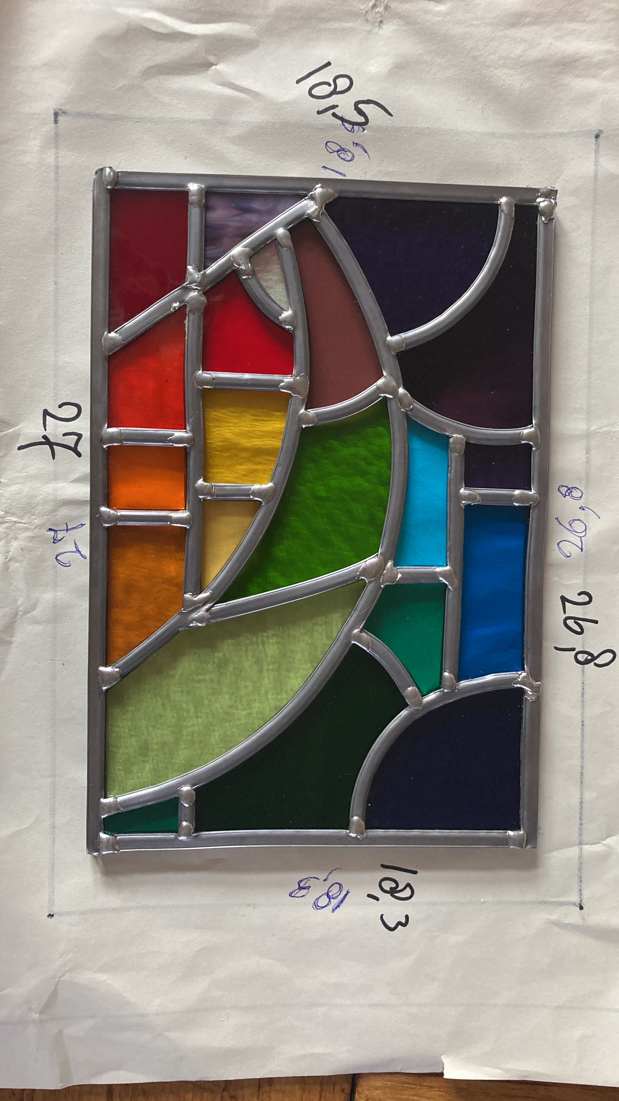 Glas in lood basiscursus - Malu de Wit