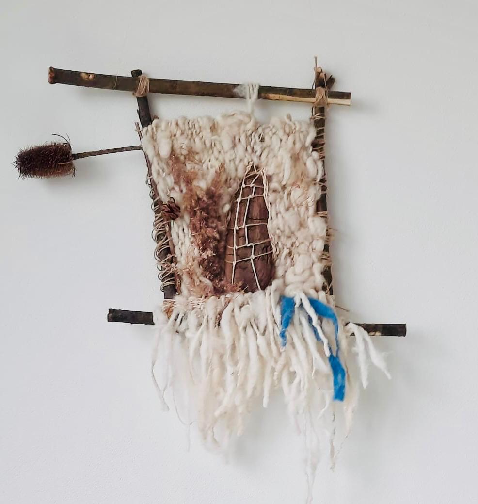 Weven met textuur en vondsten - Eugenie Ligthart