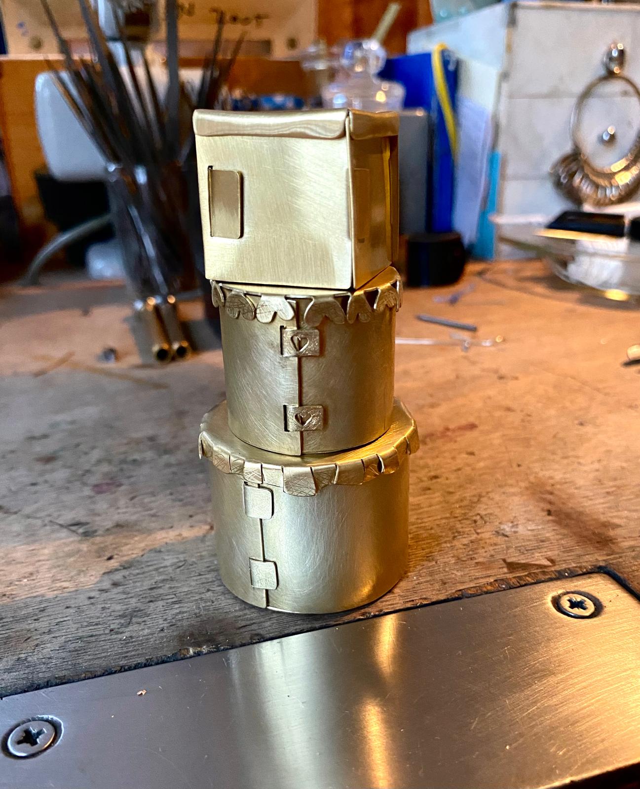 Doosje maken van messing basiscursus - Marianne Driest