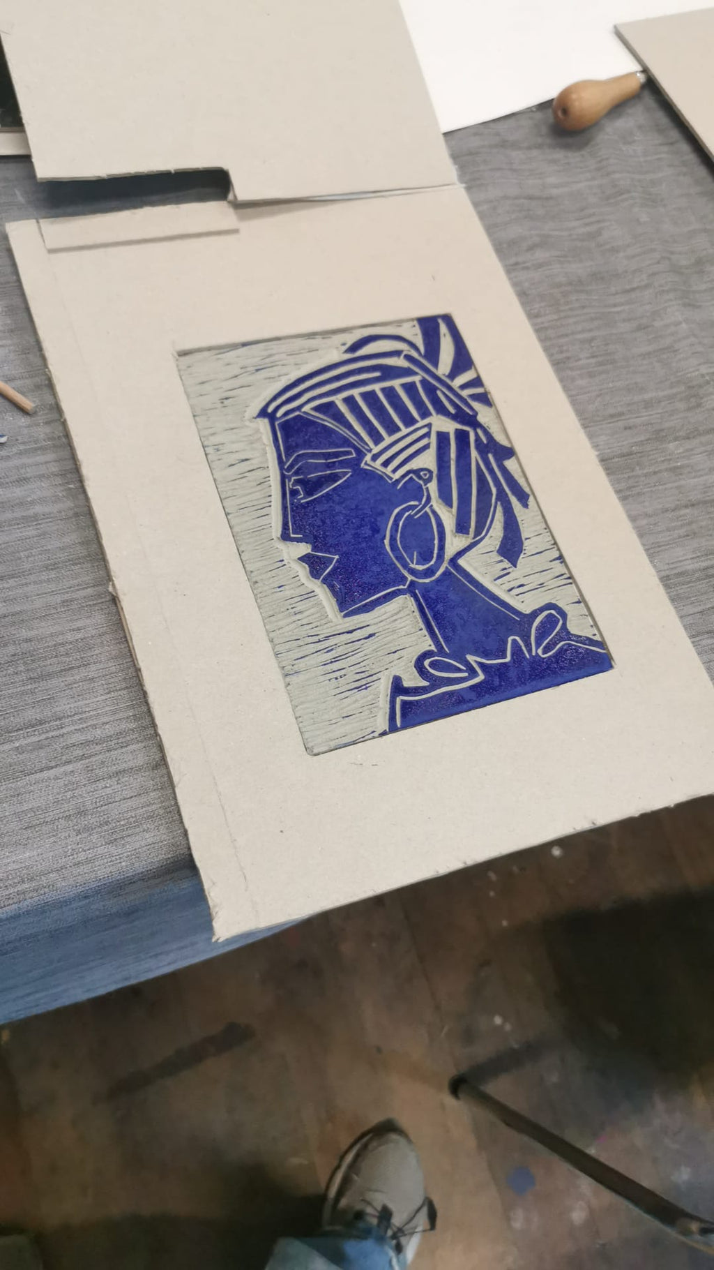 Linoprinten - Suzan Hekkelman