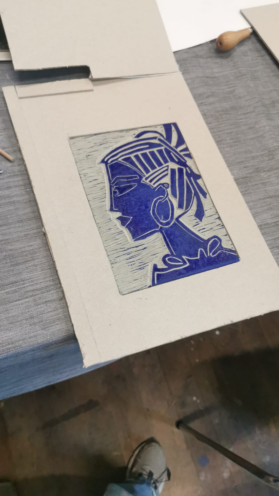 Linoprinten - Suzan Hekkelman