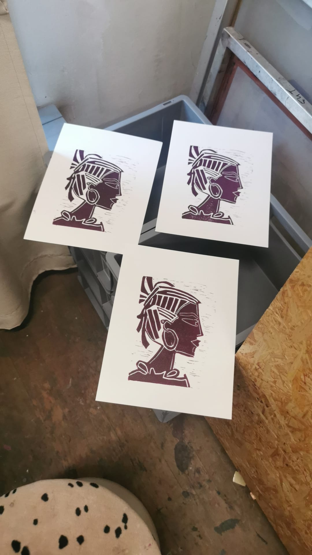 Linoprinten - Suzan Hekkelman