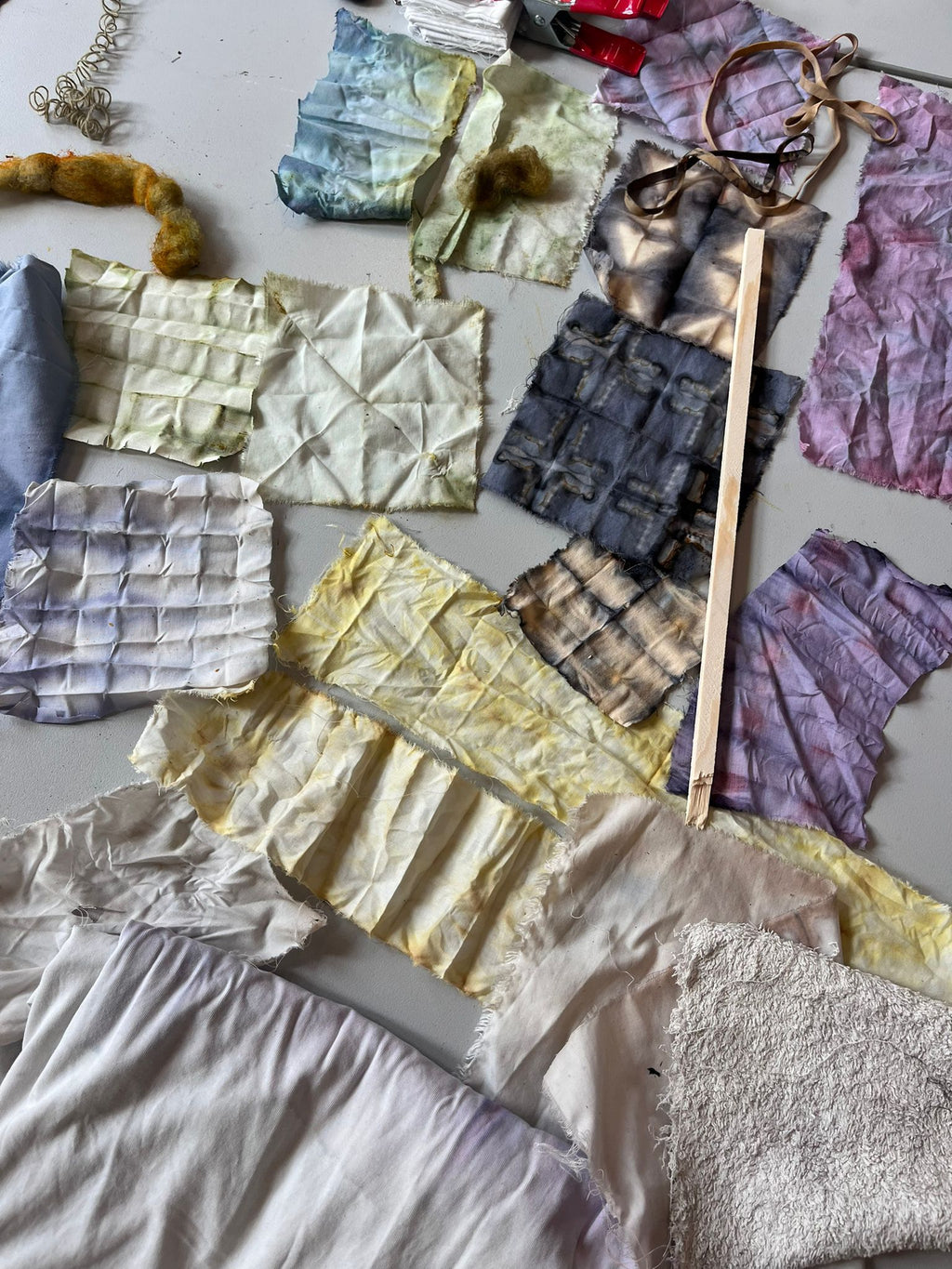 Textielbewerking Shibori & Blockprint - Teri de Wit