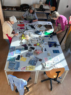 Textielbewerking Shibori & Blockprint - Teri de Wit