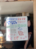 Textielbewerking Shibori & Blockprint - Teri de Wit