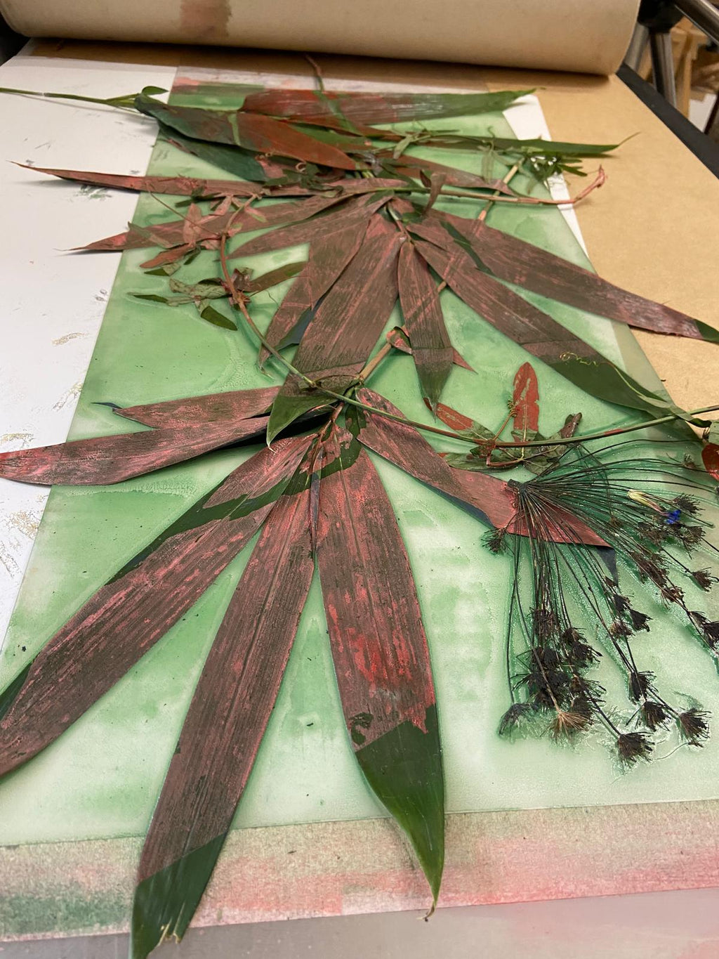 Monoprinten - Baukje Duin