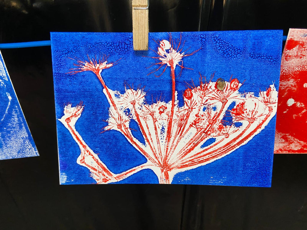 Monoprinten - Baukje Duin