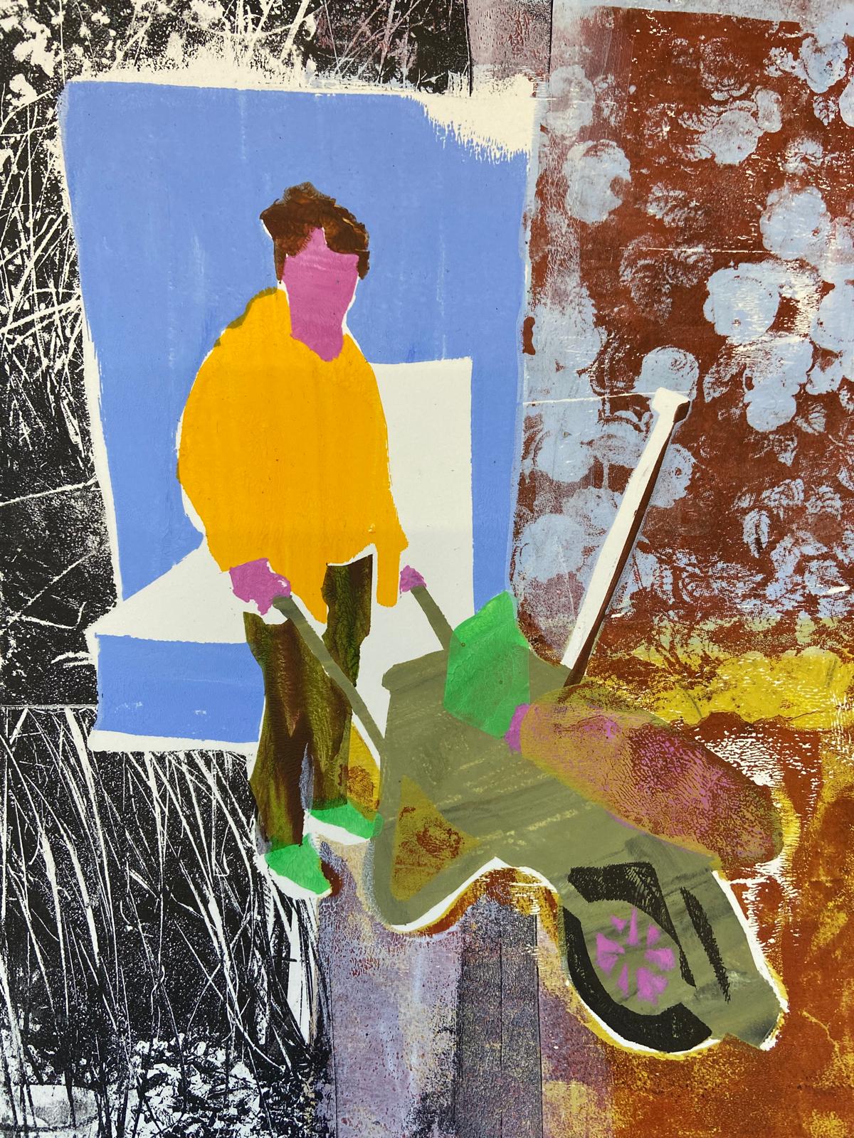 Monoprinten - Baukje Duin